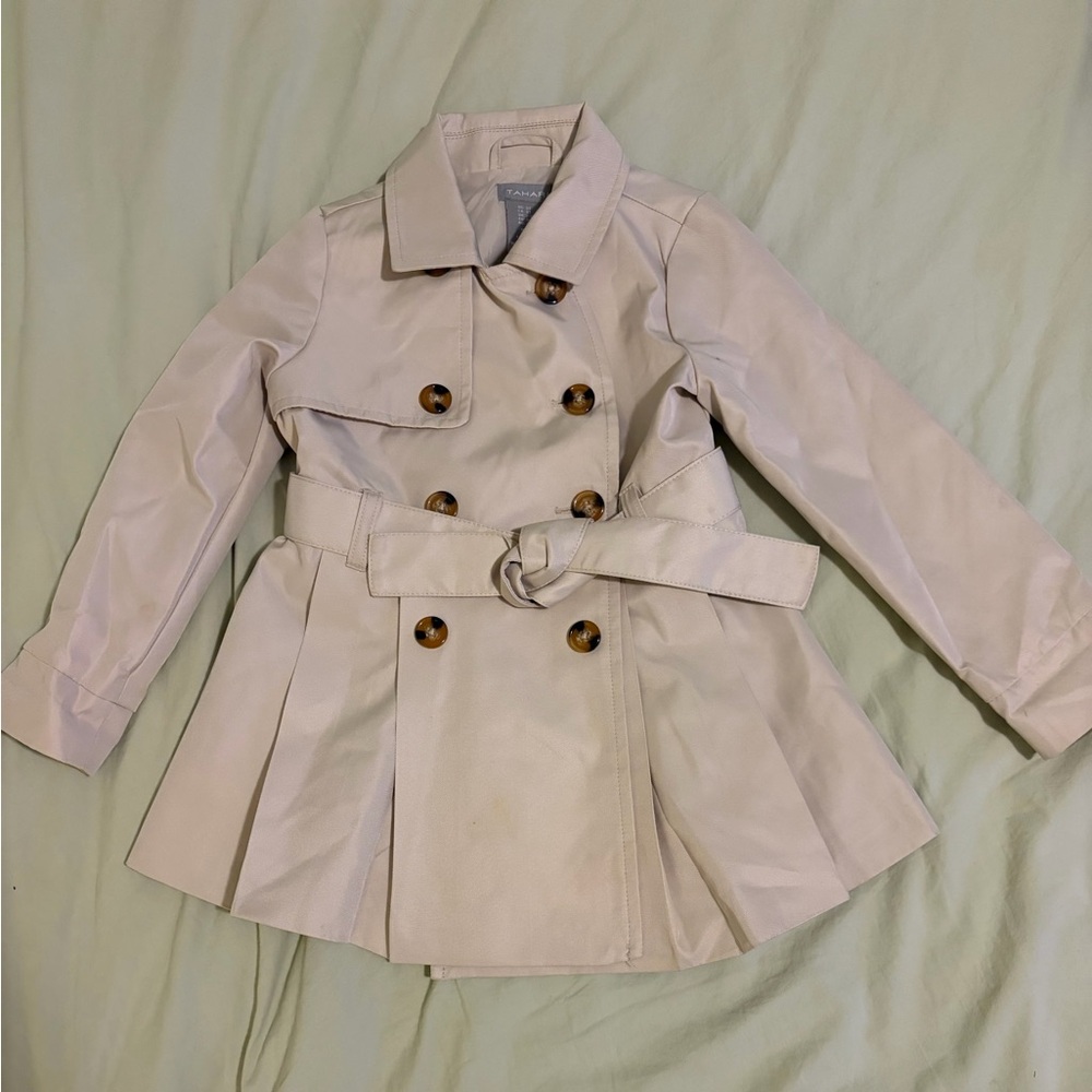 Tahari Trench Coat (Mauve Coat)